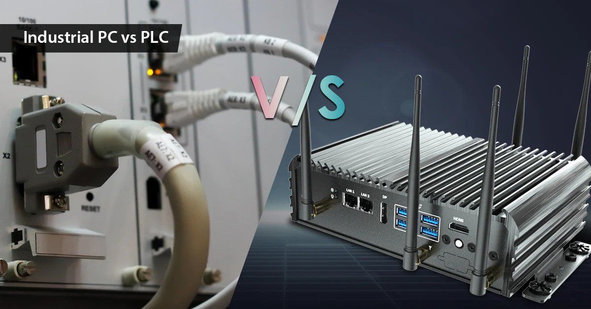 difference between Industrial PCs and PLCs?