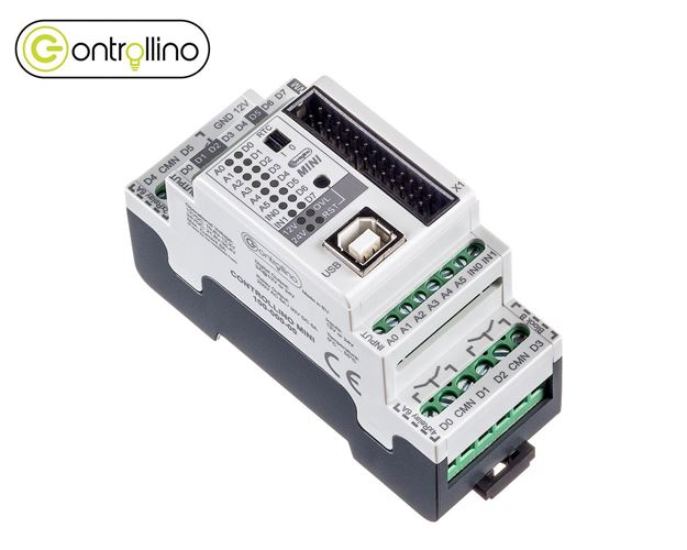 PLC 8 Input 8 Output Model: CONTROLLINO MINI