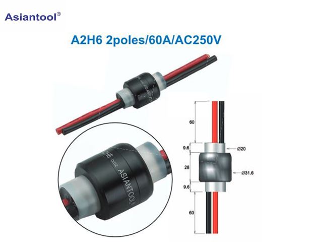 Electrical Rotating connector Model: A2H6