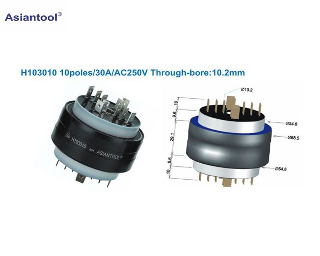 Electrical Rotating connector Model: H103010