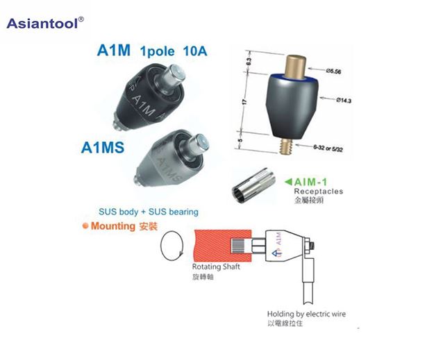 Electrical Rotating connector Model: A1MS